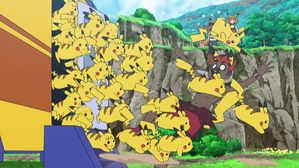 大量出現中!皮卡丘的山谷!! (日月 第91集文字版) 大量出現中!皮卡丘的山谷!! (日月 第91集文字版)