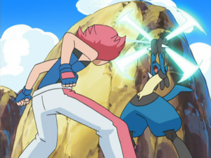 路卡利歐!憤怒的波導彈!! (鑽石&珍珠第66集文字版) 路卡利歐!憤怒的波導彈!! (鑽石&珍珠第66集文字版)