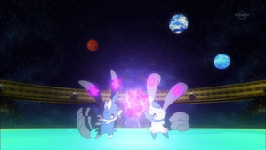 百刻道館的對戰!葛吉花的預知未來!! (XY 第93集文字版) 百刻道館的對戰!葛吉花的預知未來!! (XY 第93集文字版)